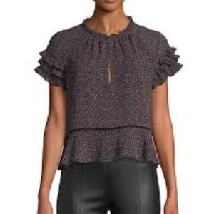 NWT Rebecca Minkoff Desiree Top Size XS